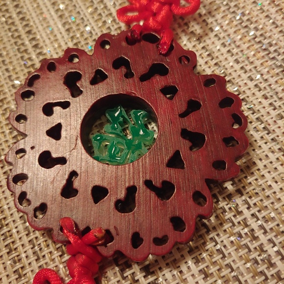 📿 Lucky Red Knot Chinese 🏮 Ornament Feng Shui 🆕 - Picture 6 of 6